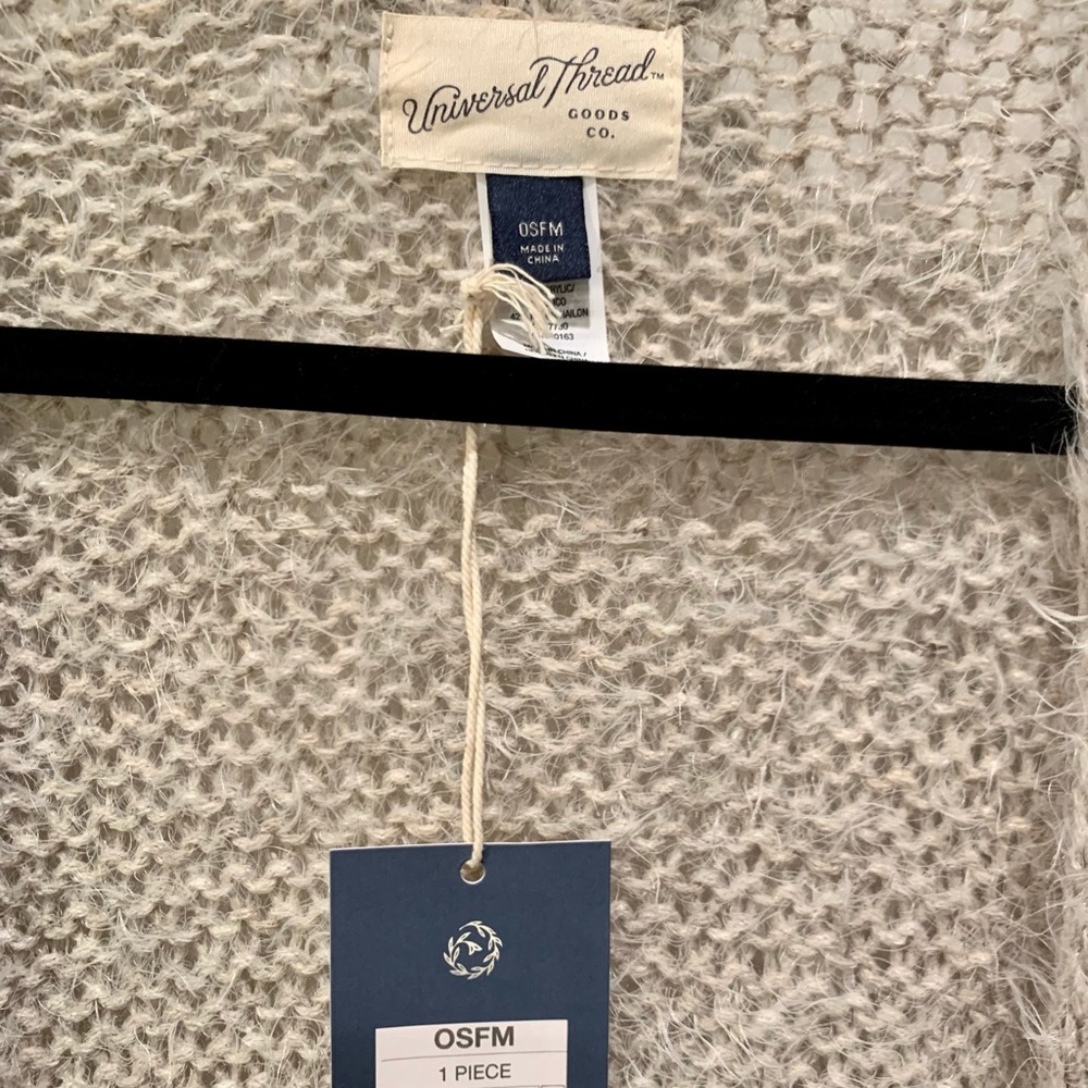 Universal Thread Mid-length Cream Cardigan - Picture 3 of 5